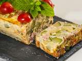 Terrine aux courgettes et au thon