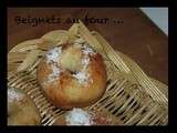 Beignets au four au thermomix .... ou sans