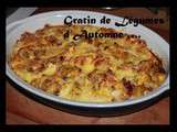 Gratin de Légumes d'Automne