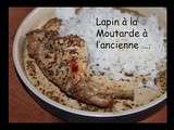 Lapin à la moutarde à l'ancienne