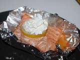 Papillote de Saumon et sa Chantilly Citronnée