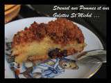 Streusel aux Pommes et aux Galettes St Michel