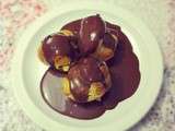 Profiteroles poire – chocolat pour CulinoVersions