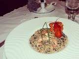 Risotto terre et mer gagnant ! [Mel]