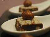  Slim  Fudge aux deux chocolats, Noix de Pecan et Noisettes