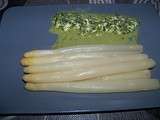 Asperges-vinaigrette aux herbes