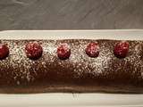 Bûche au chocolat