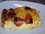 Clafoutis aux tomates cerises