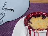 Crumble aux fruits rouges