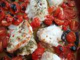 Filets de poulet aux tomates cerises