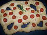 Fougasse aux tomates cerises