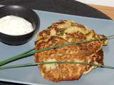 Galettes de courgettes