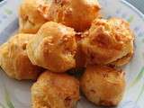 Gougères au saumon fumé