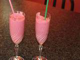 Milk-shake aux framboises. (thermomix)