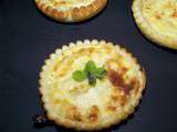 Mini quiche l'emmental