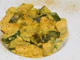 Saumon aux courgettes