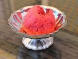 Sorbet aux framboises au thermomix