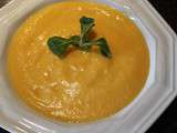 Soupe de potiron et fromage blanc. (thermomix)