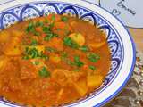 Tajine de veau aux légumes