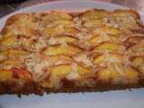 Tarte amandine aux nectarines