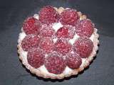 Tartelettes framboises-rose