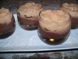 Verrines poire-chocolat