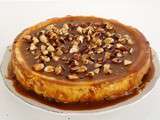 Cheesecake caramel et noix d'Amazonie