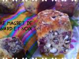 Cake magret de canard et noix