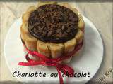 Charlotte au chocolat