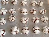 Crinkles au chocolat : les biscuits de la toile