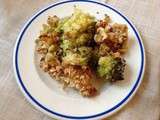 Crumble de chou romanesco