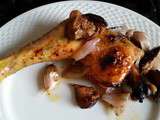 Cuisses de poulet au thym, figues et miel de Doriana