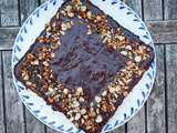 Gâteau chocolat noisette à tomber par terre