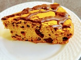 Gâteau presque sain à la butternut et chocolat noir