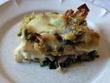 Lasagne d’hiver aux blettes et poireaux sans béchamel