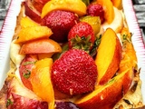 Tarte aux fruits sur pâte sucrée de Christophe Felder