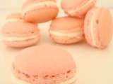 Macarons Framboise & Chocolat Blanc