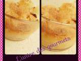 Crumble aux pommes et noisettes