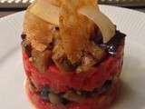 Atelier  Mille-feuilles de Tomates et d'Aubergines 