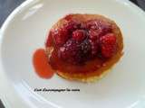 Biscuit aux framboises du jardin