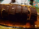 Buche chocolat-poire