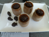 Crèmes aux oeufs au chocolat