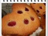 Financier aux framboises