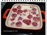 Mini-clafoutis aux framboises