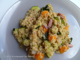 Quinoa aux carottes et aux courgettes (Cookeo)