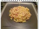 Risotto jambon-coquillettes de Jean-François Piège