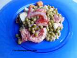 Salade de petits pois