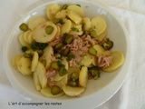 Salade de pommes de terre au thon