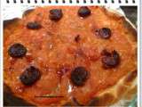 Tarte à la tomate et au chorizo