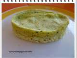 Timbale de courgette au parmesan ww